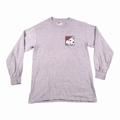 Vintage San Diego Zoo Shirt Adult SMALL Gray Panda Hua Mei Bai Yun Animals Y2K