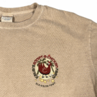 Vintage Kauai Hawaii Crazy Shirt Adult LARGE Brown Chicken Farm Coffee Dyed Y2K