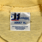 Vintage Florida Shirt Adult EXTRA LARGE Yellow Sarasota Beach Sunset Ocean 90s