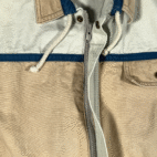 Vintage Pacific Coast Highway Jacket Adult MEDIUM Brown Colorblock Surfer 90s