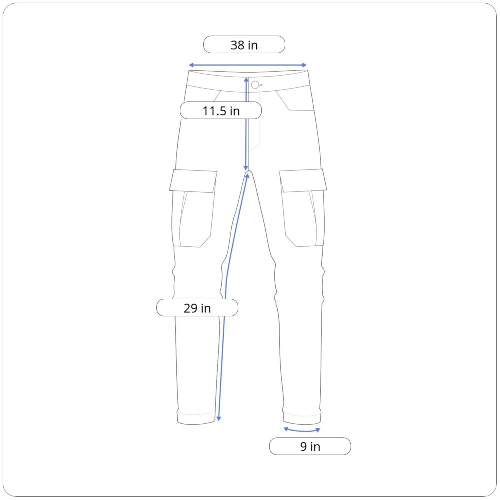 Carhartt Pants Mens 38x29 Brown Cargo Ripstop Force Relaxed Fit Workwear Outdoor