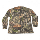 Mossy Oak Shirt Adult EXTRA LARGE Brown Camo Hunting Scent Control Outdoor