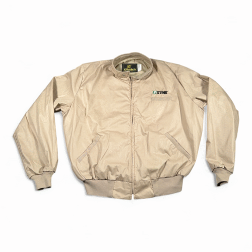 Vintage Stine Seed Jacket Adult 2XL Brown  K Products Work Bomber Farm USA 90s