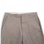 Vintage Levis Pants Mens 34x32 Brown Tailored Classics Dress Slacks Disco 70s