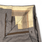 Vintage Levis Pants Mens 34x32 Brown Tailored Classics Dress Slacks Disco 70s