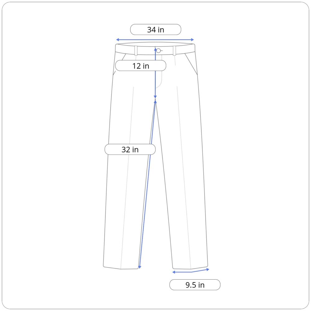 Vintage Levis Pants Mens 34x32 Brown Tailored Classics Dress Slacks Disco 70s