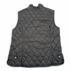Eddie Bauer Vest Womens MEDIUM Black Goose Down Quilted Puffer Outdoor Hiking