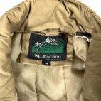 Vintage Field Jacket Adult MEDIUM Brown Bomber Military Mt Pocono Insulated 90s