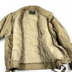 Vintage Field Jacket Adult MEDIUM Brown Bomber Military Mt Pocono Insulated 90s