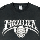 Vintage Metallica Shirt Adult LARGE Black St Anger Band Metal Tour Skull Y2K
