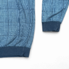 Vintage Houndstooth Sweater Adult LARGE Blue Glen Plaid Scandia Woods Sweatshirt 90s
