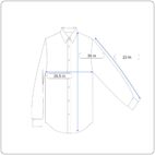 Ralph Lauren Shirt Adult 2XL Blue Indigo Oxford Chambray Dark Geometric Preppy