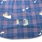 Vintage Fly Fishing Shirt Adult LARGE Blue Flannel Plaid Oakton Limited 80s