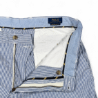 Polo Ralph Lauren Shorts Mens 36 Blue Striped Seersucker Stretch Classic Preppy