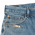 Levis 550 Shorts Mens 34 Blue Relaxed Fit Denim Jean Dad Medium Wash Y2K 36 Tag
