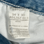 Vintage Wrangler Jeans Mens 34x30 Blue Rugged Wear Outdoor Cowboy Workwear Y2K