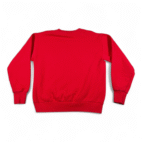 Vintage Scarecrow Sweater Adult SMALL Red Pumpkin Halloween Delta USA Made 90s
