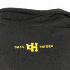 Patagonia Jacket Adult LARGE Black Fleece Micro D Basil Hayden Logo Zip Outdoor