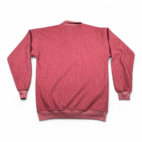 Vintage John Blair Polo Shirt Adult SMALL Red Waffle Knit Thermal Textured 80s
