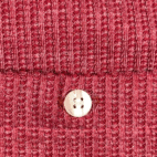Vintage John Blair Polo Shirt Adult SMALL Red Waffle Knit Thermal Textured 80s