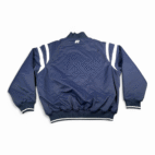 Vintage Russell Athletic Jacket Adult LARGE Blue SC Logo Varsity Quilted 90s