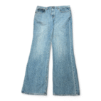 Urban Pipeline Jeans Mens 34x33 Blue Relaxed Bootcut Medium Wash Distressed Y2K