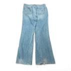 Urban Pipeline Jeans Mens 34x33 Blue Relaxed Bootcut Medium Wash Distressed Y2K