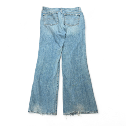 Urban Pipeline Jeans Mens 34x33 Blue Relaxed Bootcut Medium Wash Distressed Y2K