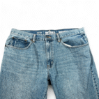 Urban Pipeline Jeans Mens 34x33 Blue Relaxed Bootcut Medium Wash Distressed Y2K