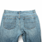 Urban Pipeline Jeans Mens 34x33 Blue Relaxed Bootcut Medium Wash Distressed Y2K