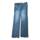 Hollister Jeans Mens 34x34 Blue Huntington Slim Straight Button Fly Low Rise Y2K