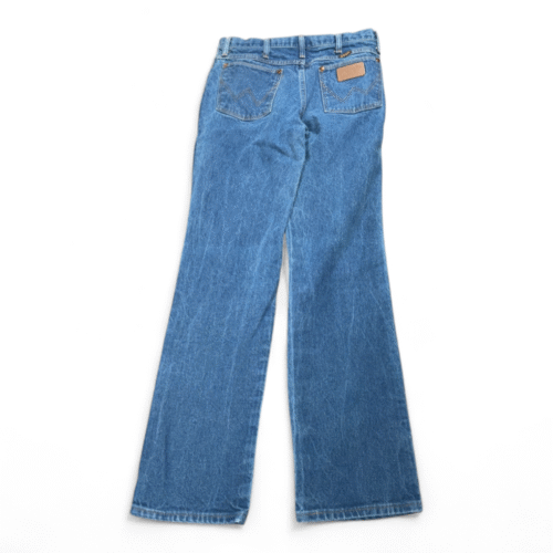 Vintage Wrangler Jeans Mens 31x32 Blue Cowboy Cut Slim Fit USA Made Western 90s