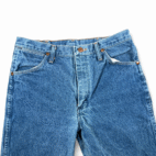 Vintage Wrangler Jeans Mens 31x32 Blue Cowboy Cut Slim Fit USA Made Western 90s