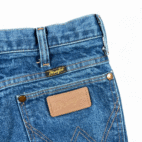 Vintage Wrangler Jeans Mens 31x32 Blue Cowboy Cut Slim Fit USA Made Western 90s