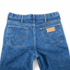 Vintage Wrangler Jeans Mens 32x33 Blue Cowboy Cut Slim Fit USA Made 90s