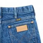 Vintage Wrangler Jeans Mens 32x33 Blue Cowboy Cut Slim Fit USA Made 90s