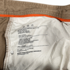 Jesse James Shorts Mens 34 Brown Regular Carpenter Industrial Workwear Canvas