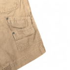Jesse James Shorts Mens 34 Brown Regular Carpenter Industrial Workwear Canvas
