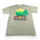 Margaritaville Shirt Adult MEDIUM Green Pigeon Forge Tennessee Woody Wagon