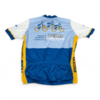 Cycling Jersey Adult EXTRA LARGE Blue White Yellow Team Copaxone Bike Race