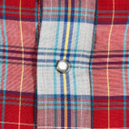 Vintage Open Range Western Shirt Adult EXTRA LARGE Red Plaid Pearl Snap 90s
