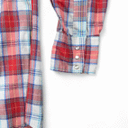 Vintage Open Range Western Shirt Adult EXTRA LARGE Red Plaid Pearl Snap 90s