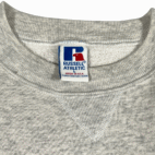 Vintage High School Sweater Adult MEDIUM Gray Russell Just Do It USA 90s