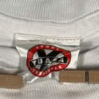 Vintage Yuasa Sport Shirt Adult LARGE White Abstract Racing Batteries USA 90s