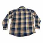 Vintage Ozark Trail Shirt Adult LARGE Blue Plaid Flannel Outdoor Grunge 90s