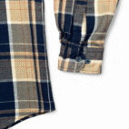 Vintage Ozark Trail Shirt Adult LARGE Blue Plaid Flannel Outdoor Grunge 90s