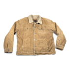 Vintage Gap Jacket Adult 2XL XXL Brown Corduroy Sherpa Lined Trucker Grunge 90s