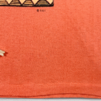 Vintage Surfer Shirt Adult EXTRA LARGE Orange Montego Bay Jamaica USA Muscle 80s