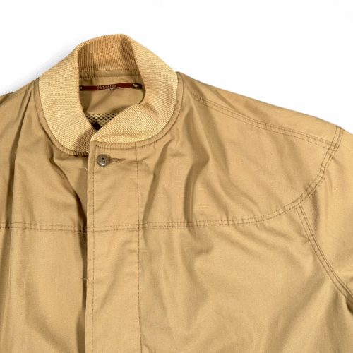 Vintage Catalina Jacket Adult LARGE Brown Bomber Golf California USA Made 70s