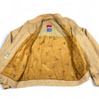 Vintage Catalina Jacket Adult LARGE Brown Bomber Golf California USA Made 70s